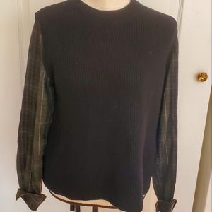 Gilmar twofer shirt sweater sz  S